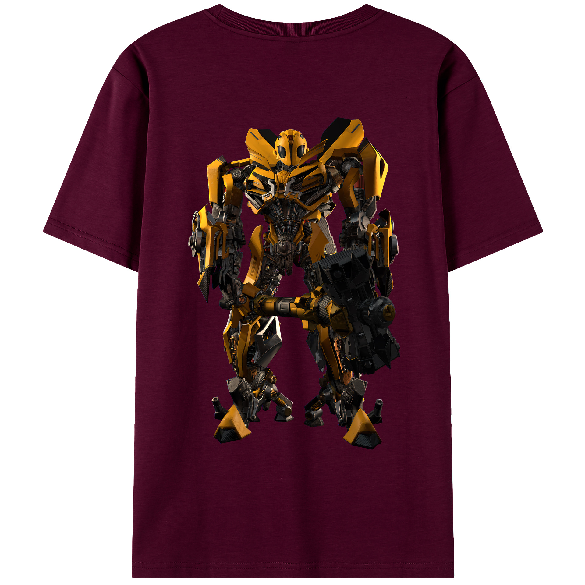 （画像用） Transformers トランスフォーマー レディース半袖Tシャツ(バックプリント)